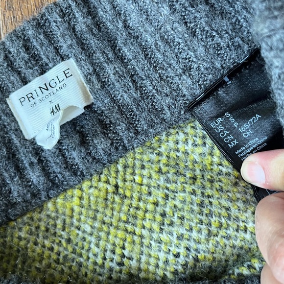 Pringle of Scotland H&M knit set Sweater Medium and skirt Small - Picture 10 of 15